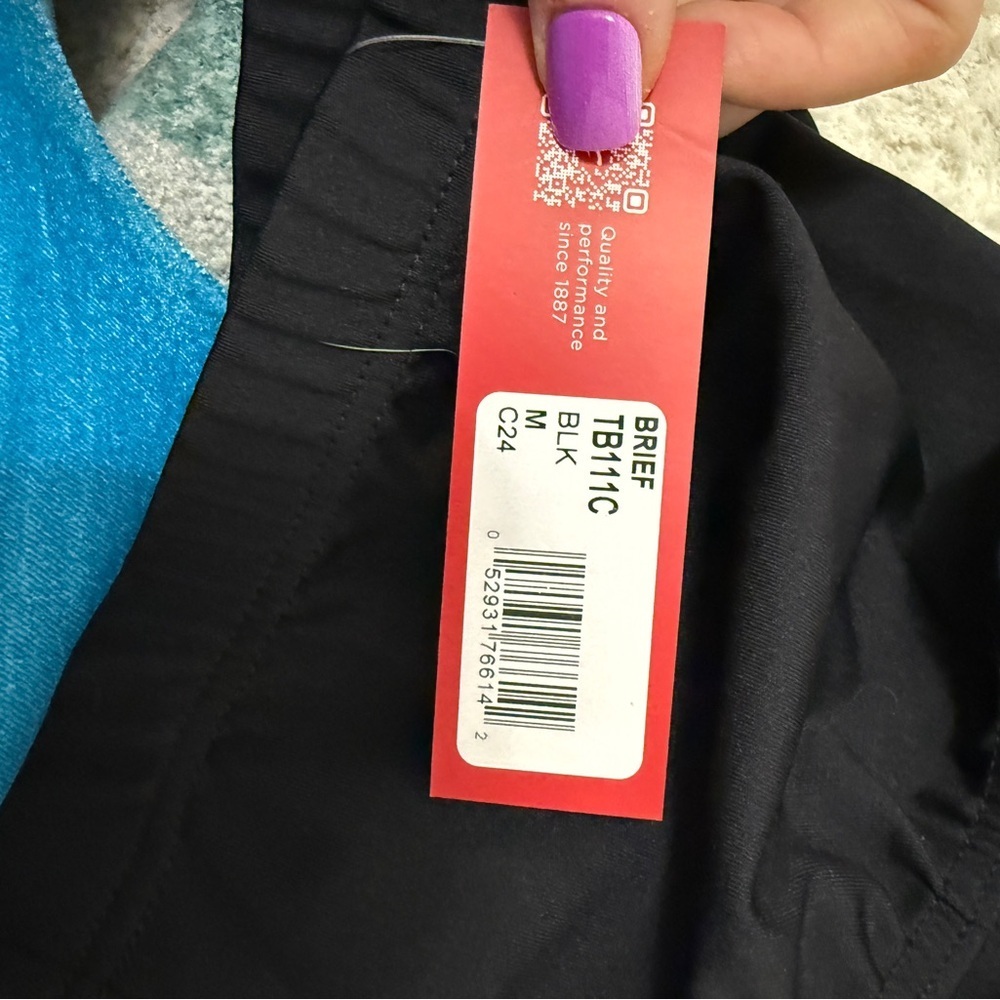 👯‍♀️Capezio Black Dance Briefs - Picture 4 of 5